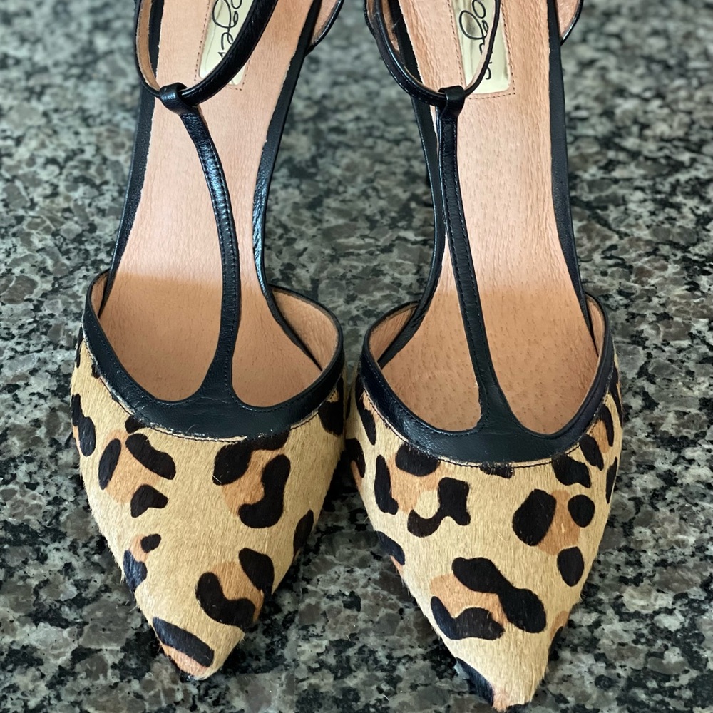 Halogen Leopard Print Heels